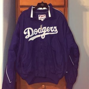 Vintage Blue Dodger Jacket